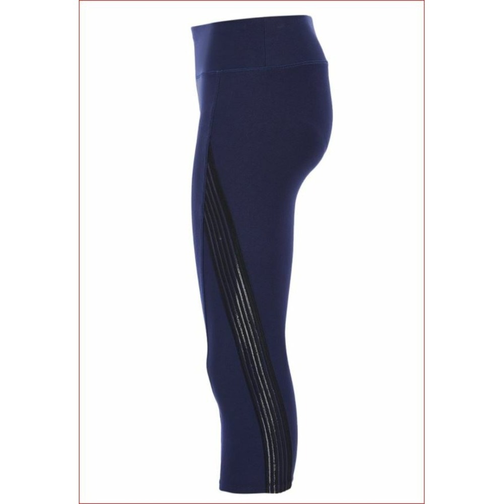 Splendid women legging Peacoat Sheer Elastic Capri RH5D936 navy XS $78